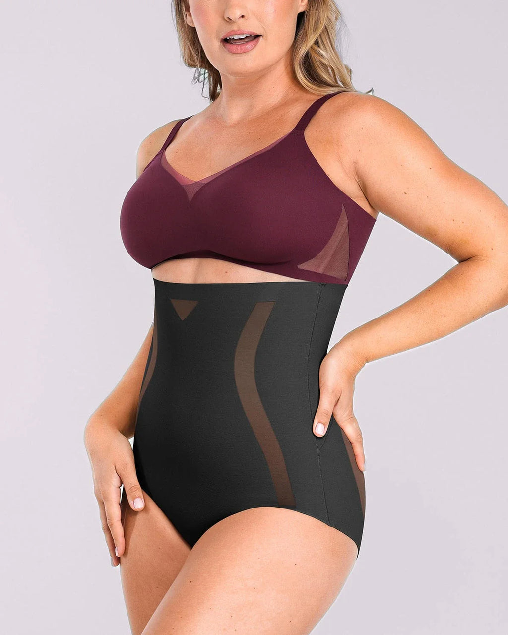 CurveCraft Contour Comfy Slip levigante a vita alta — CoreFlex™