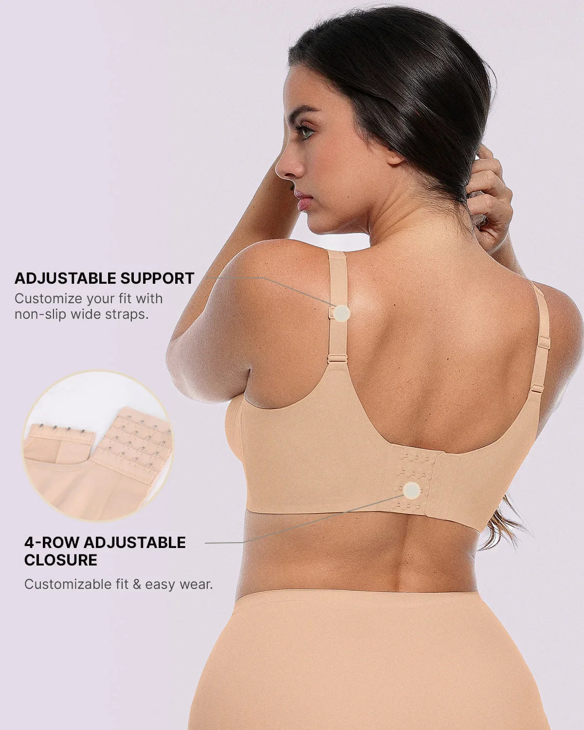 CurveCraft FlexSense Wireless V-Neck Bra — CoreFlex™