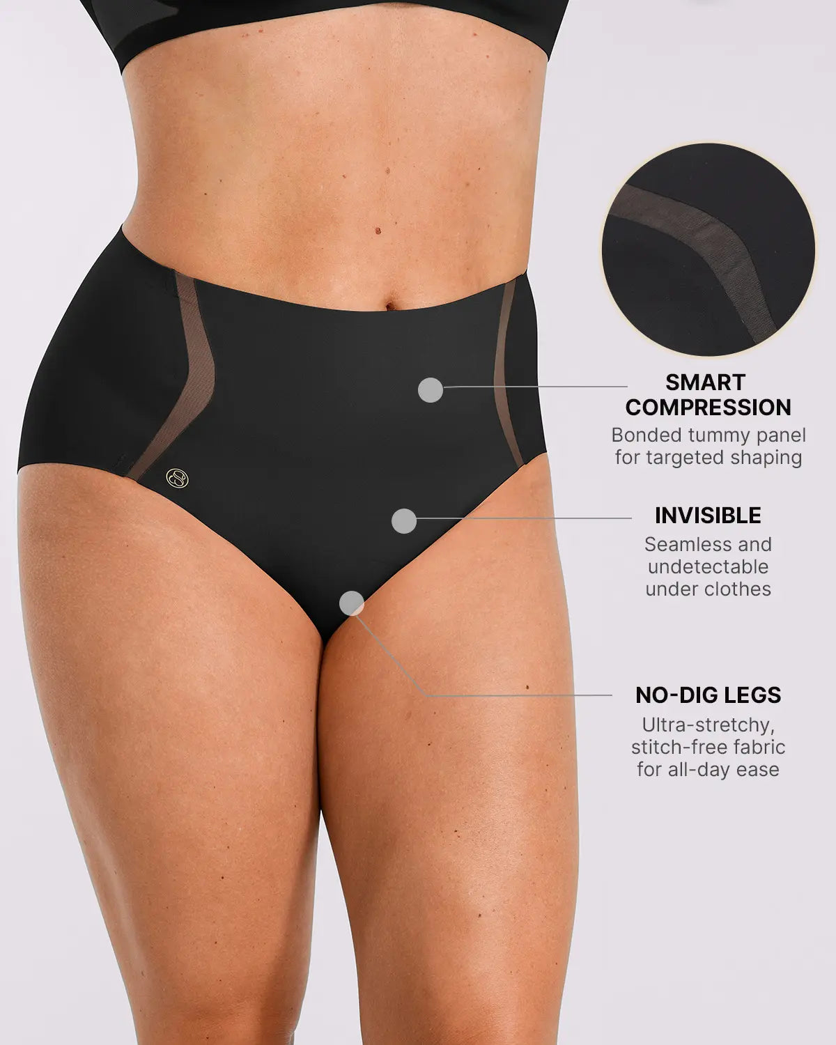 CurveCraft Contour Comfy Glättender Slip — AiroFlex™