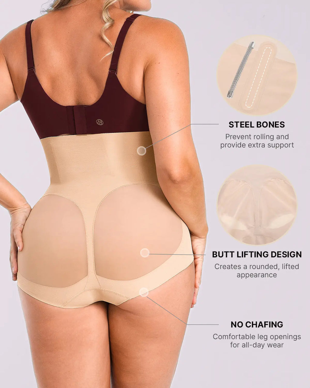 CurveCraft Contour Comfy Slip levigante a vita alta — CoreFlex™