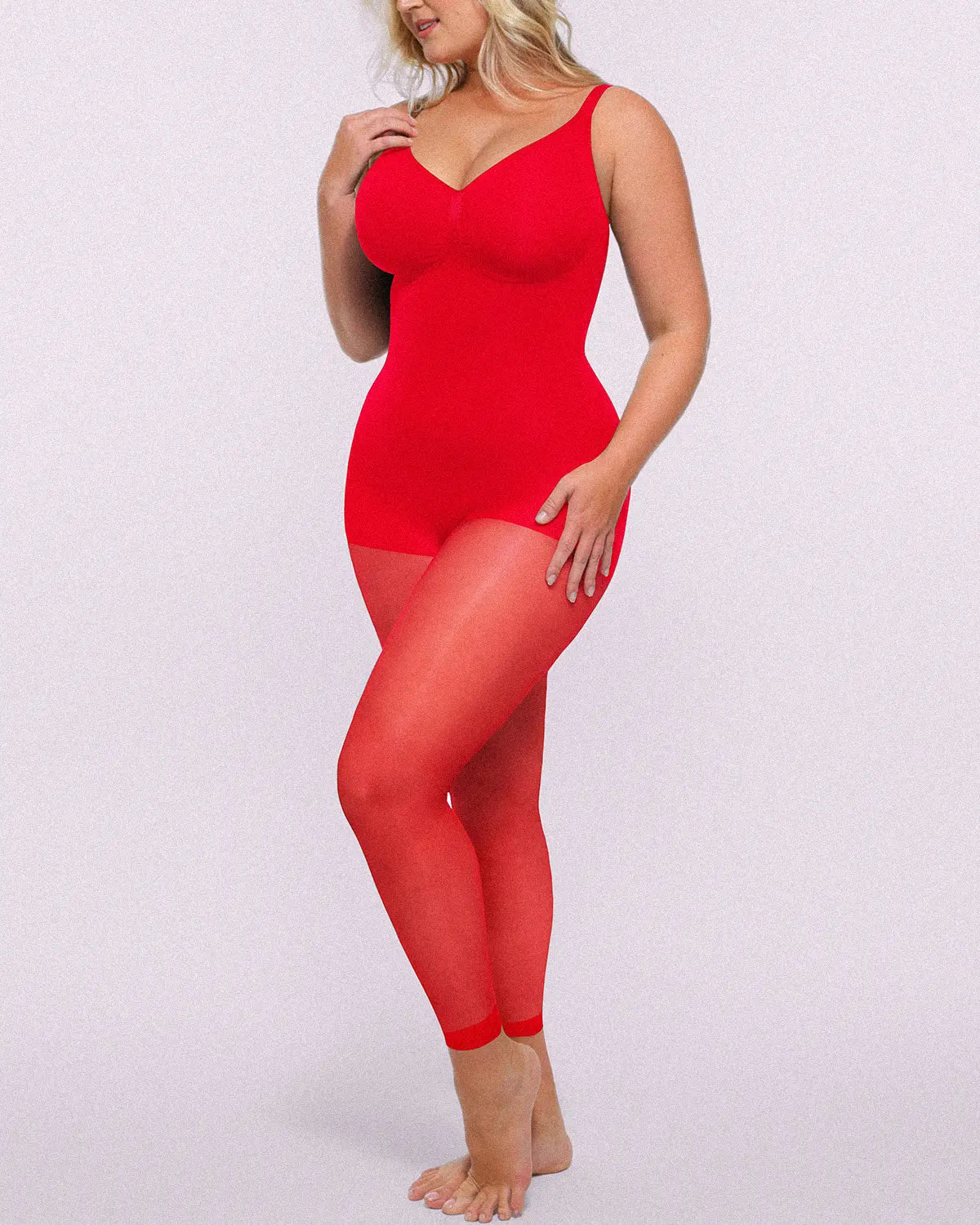 AuraWeave SkinGlide Full Coverage Bodysuit — CoreFlex™
