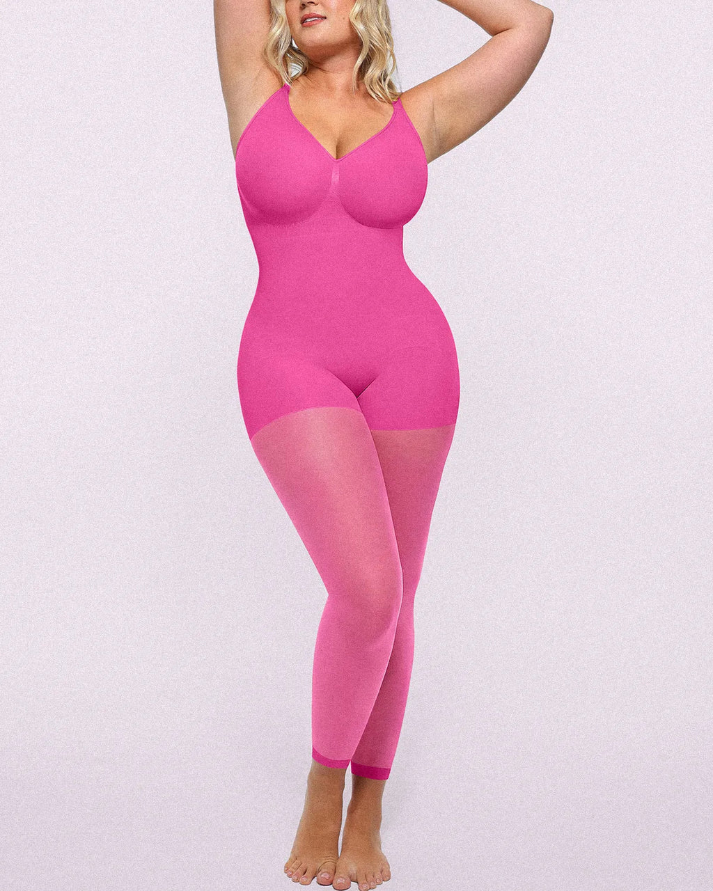 AuraWeave SkinGlide Full Coverage Bodysuit — CoreFlex™