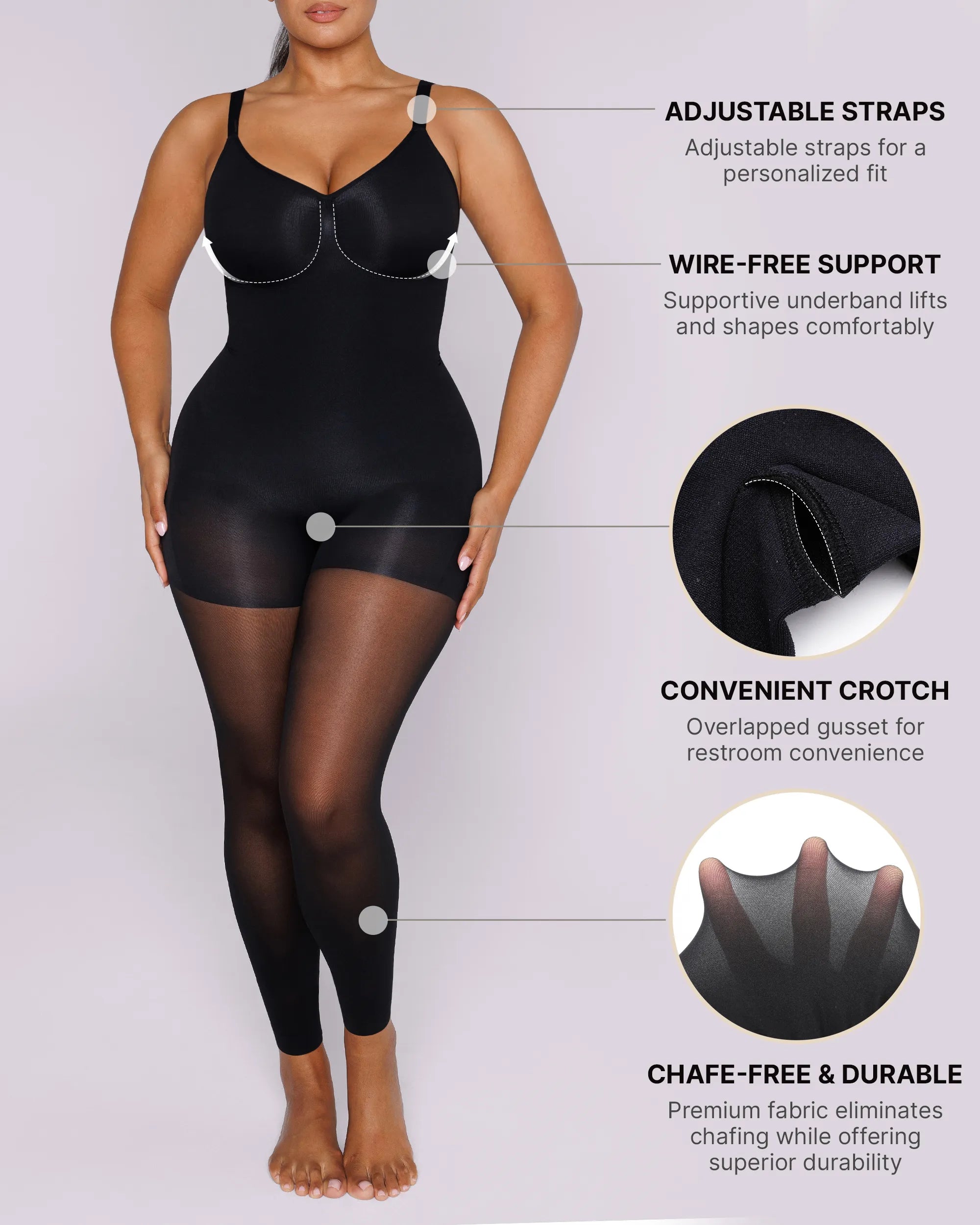 AuraWeave SkinGlide Body z pełnym kryciem — CoreFlex™