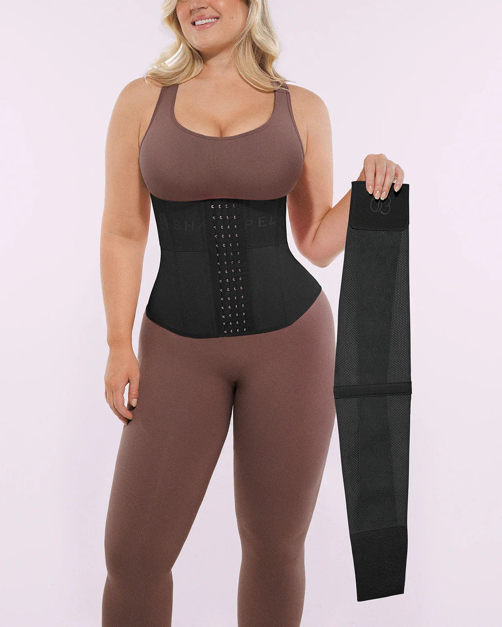 ThermaCinch AeroSlim Lateksowy waist trainer 2 w 1 — TitanFlex™
