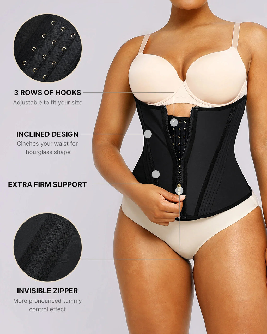 ThermaCinch AeroSlim Lateksowy waist trainer stabilizujący core — TitanFlex™