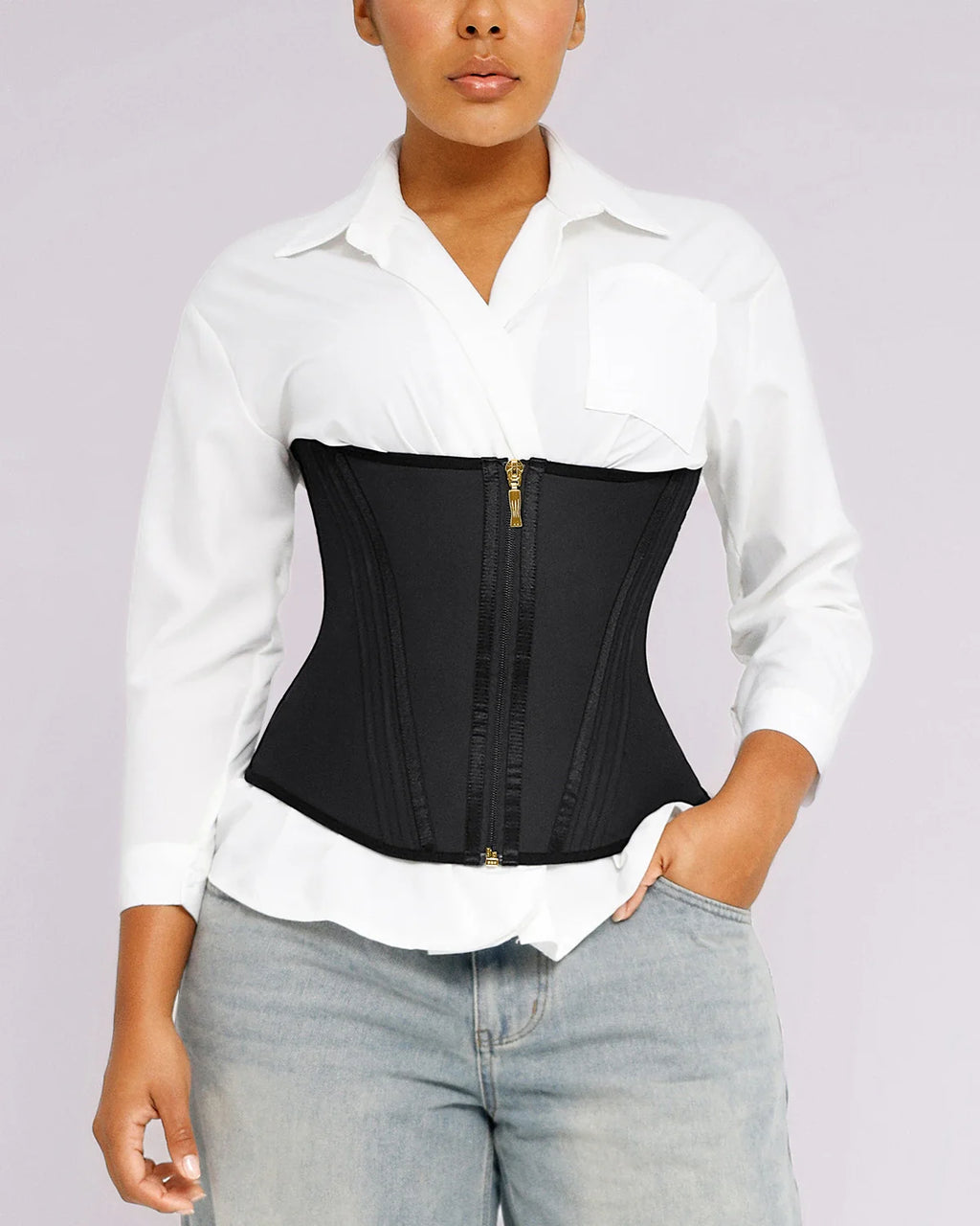 ThermaCinch AeroSlim Lateksowy waist trainer stabilizujący core — TitanFlex™