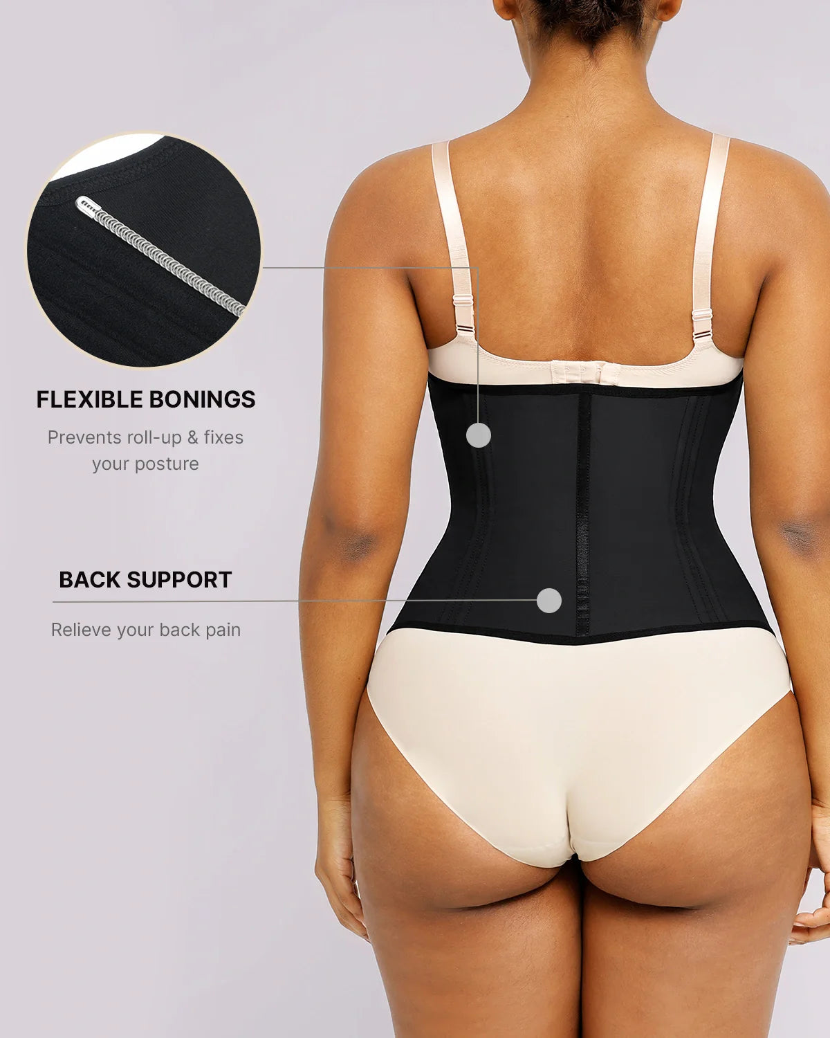 ThermaCinch AeroSlim Latex-Waist-Trainer mit Core-Kontrolle — TitanFlex™