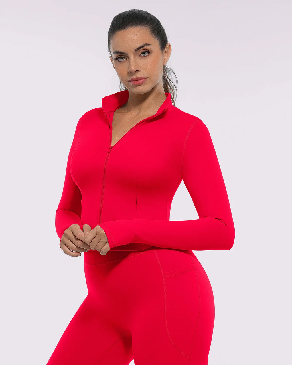 ThermaCinch AeroSlim Giacca slim con zip — AiroFlex™
