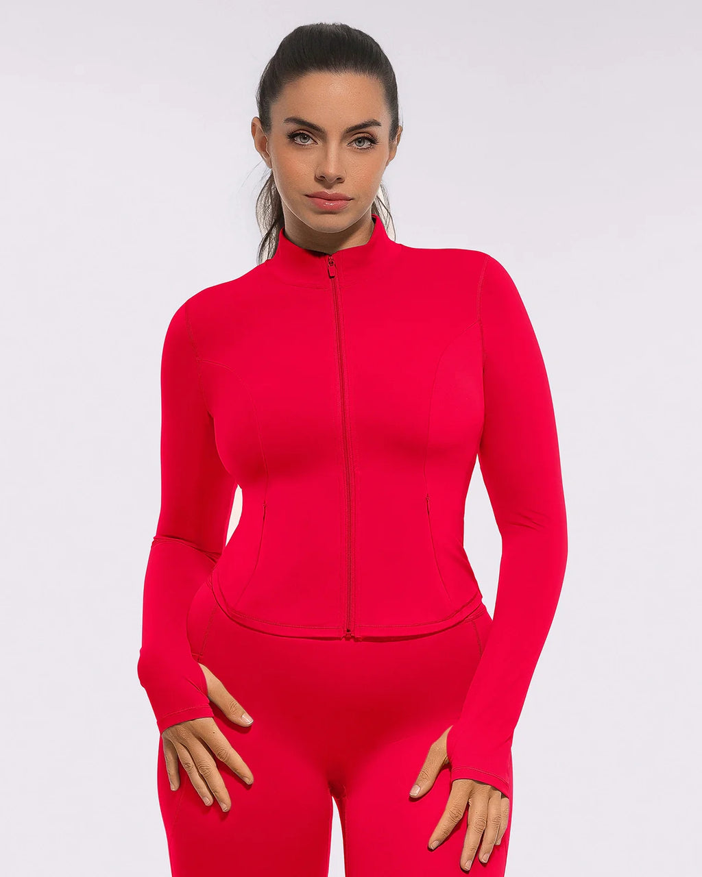 ThermaCinch AeroSlim Giacca slim con zip — AiroFlex™
