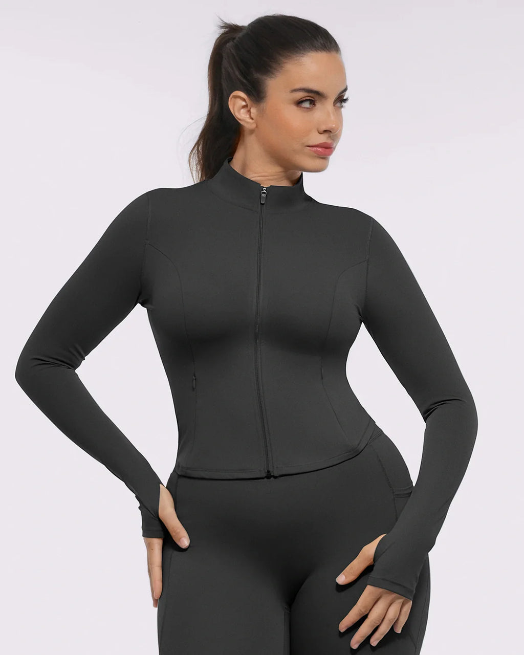 ThermaCinch AeroSlim Giacca slim con zip — AiroFlex™