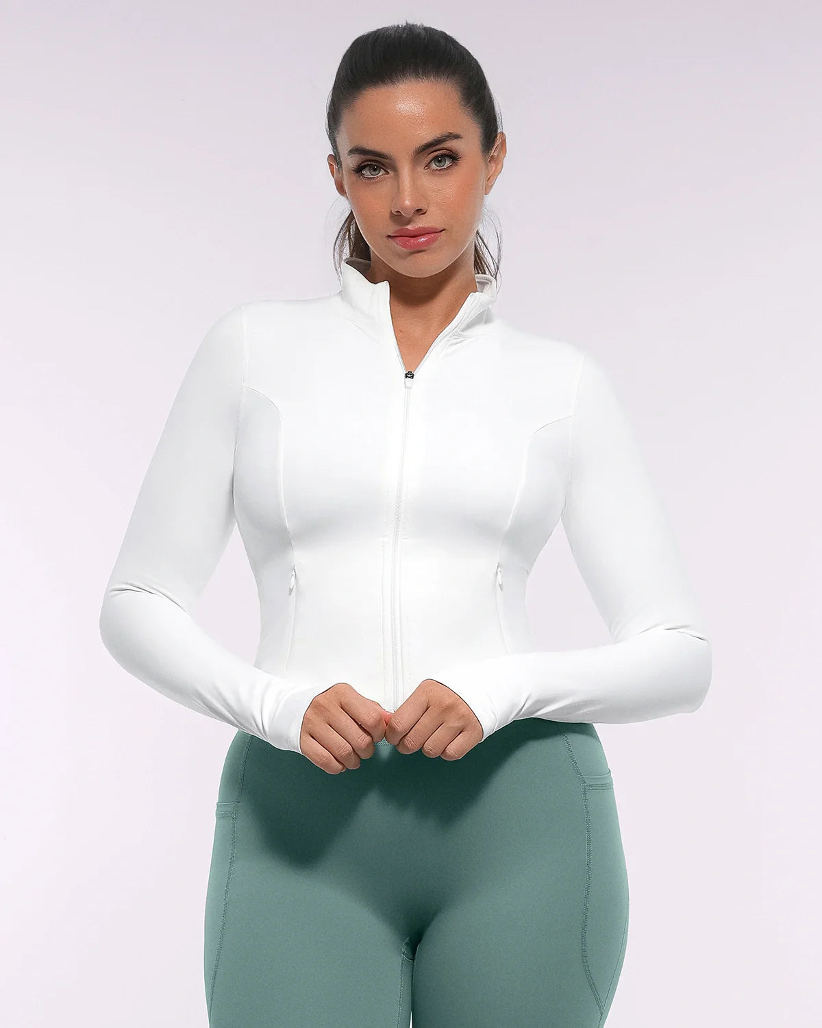 ThermaCinch AeroSlim Giacca slim con zip — AiroFlex™