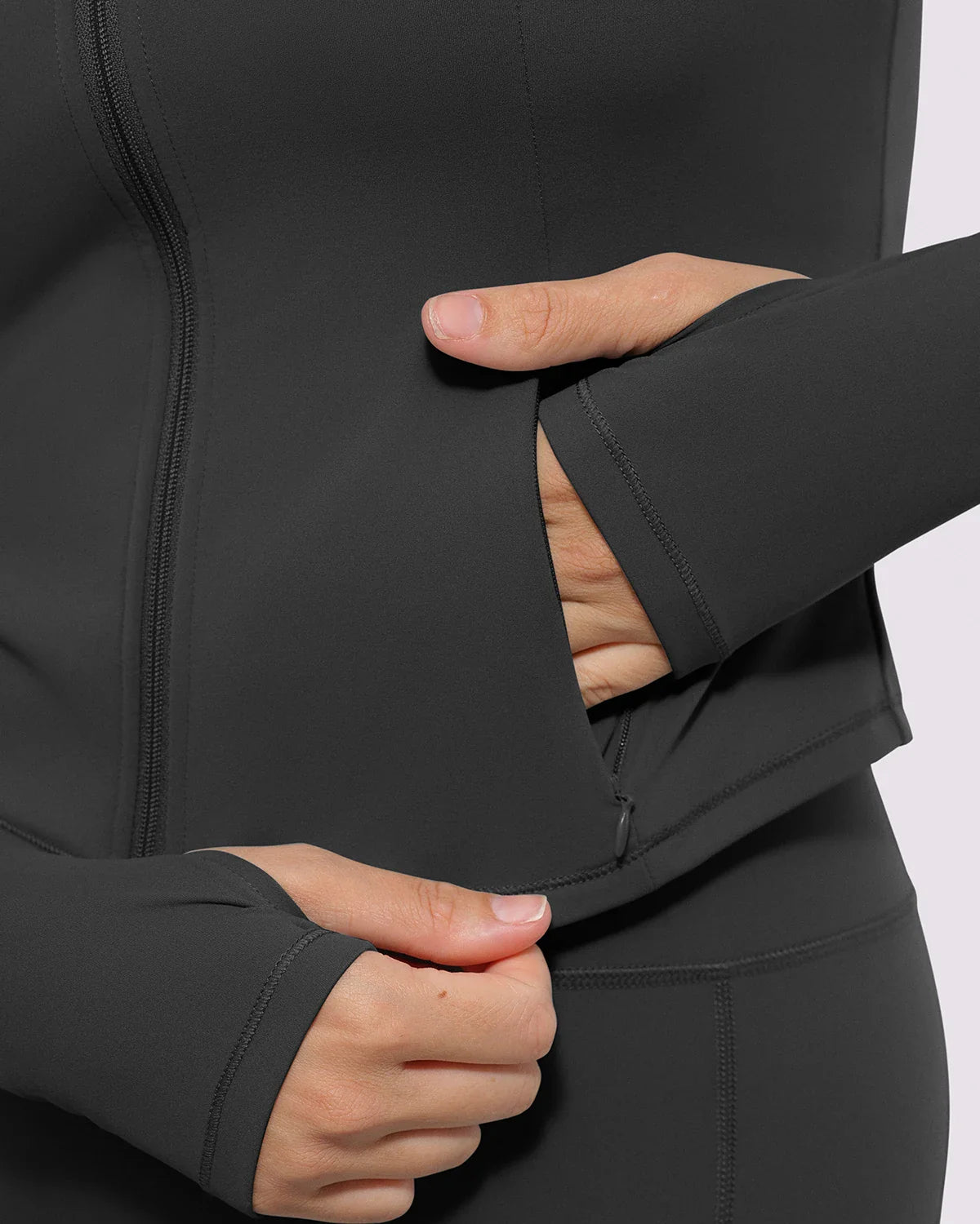 ThermaCinch AeroSlim Giacca slim con zip — AiroFlex™