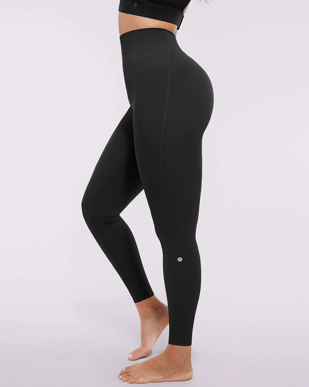 ThermaCinch AeroSlim Trainings-Leggings mit Taschen — AiroFlex™