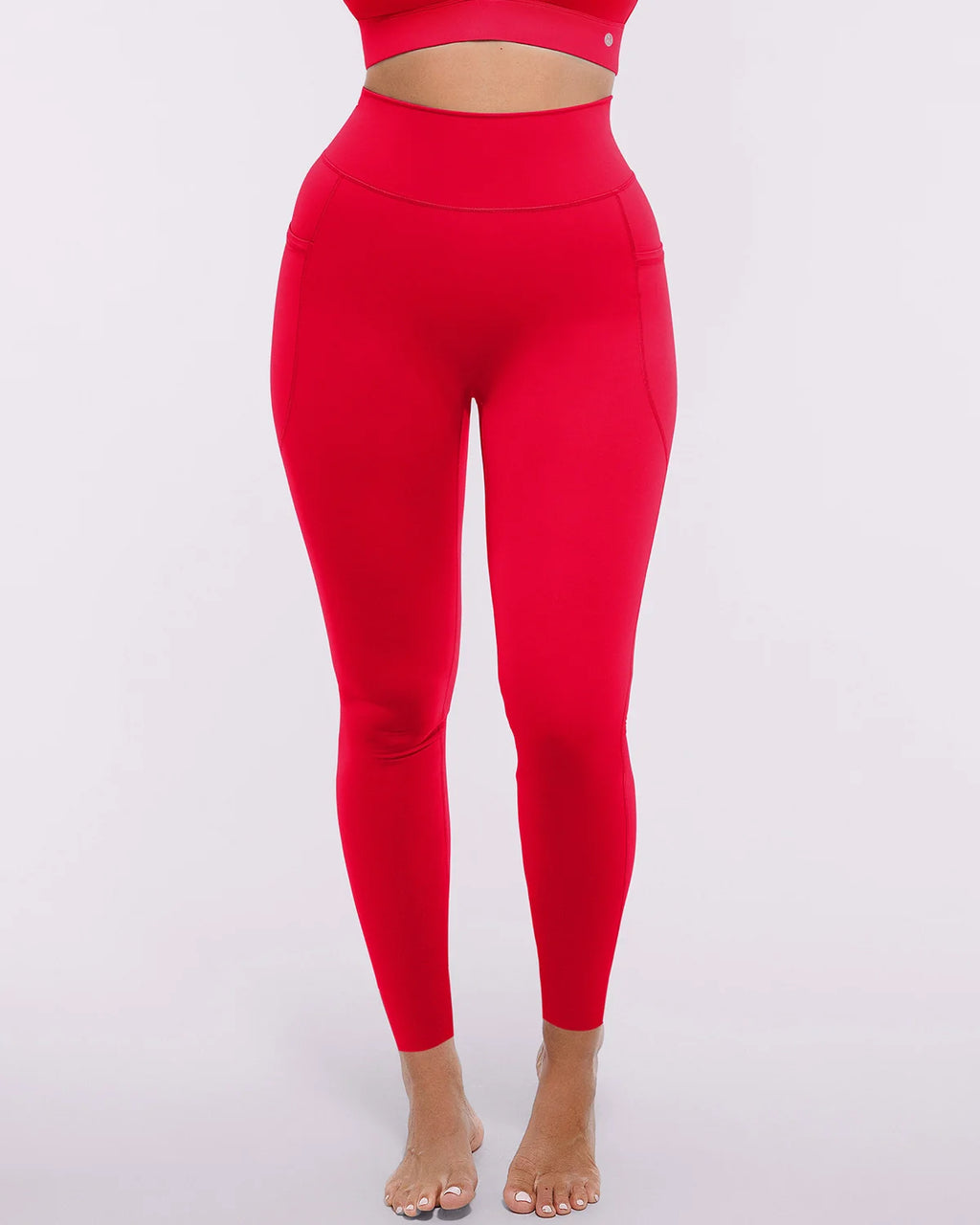ThermaCinch AeroSlim Trainings-Leggings mit Taschen — AiroFlex™