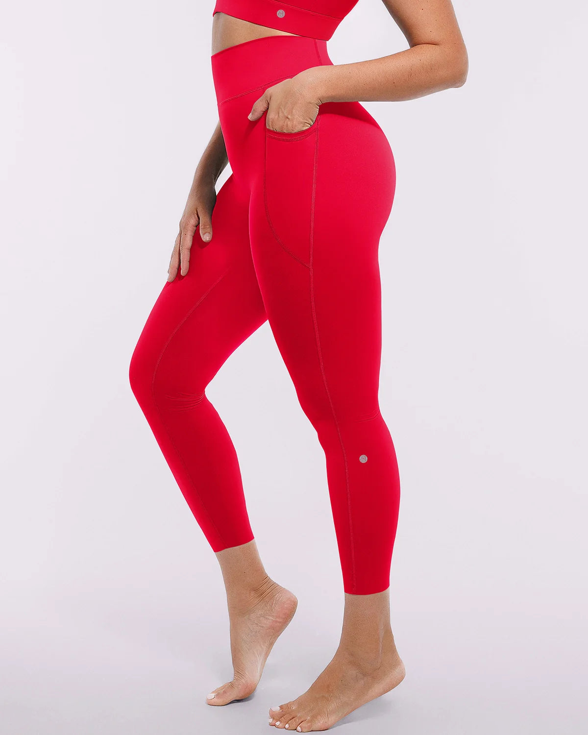 ThermaCinch AeroSlim Trainings-Leggings mit Taschen — AiroFlex™