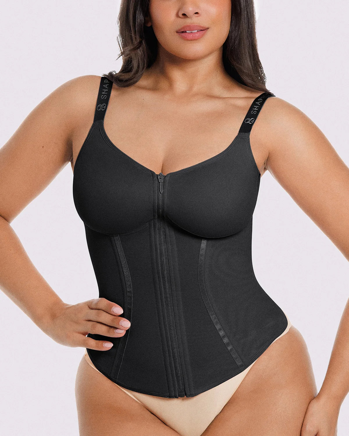 ThermaCinch AeroSlim Tummy Control Corset Top — TitanFlex™