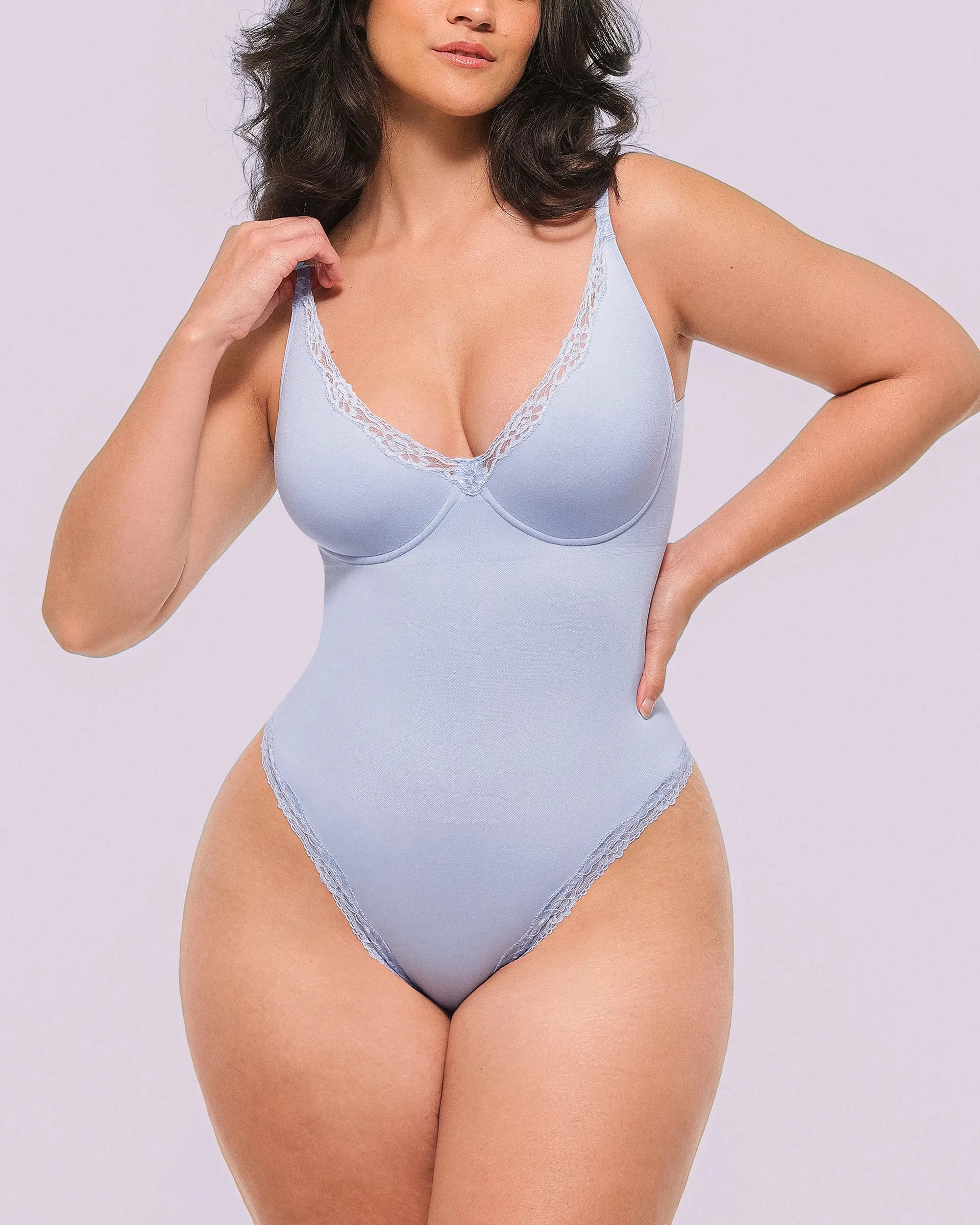 AquaEmbrace Oyster Reborn Wygładzające body — AiroFlex™