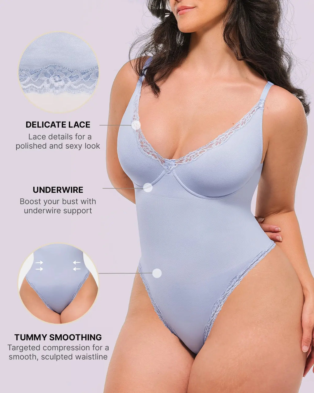 AquaEmbrace Oyster Reborn Glättender Body — AiroFlex™