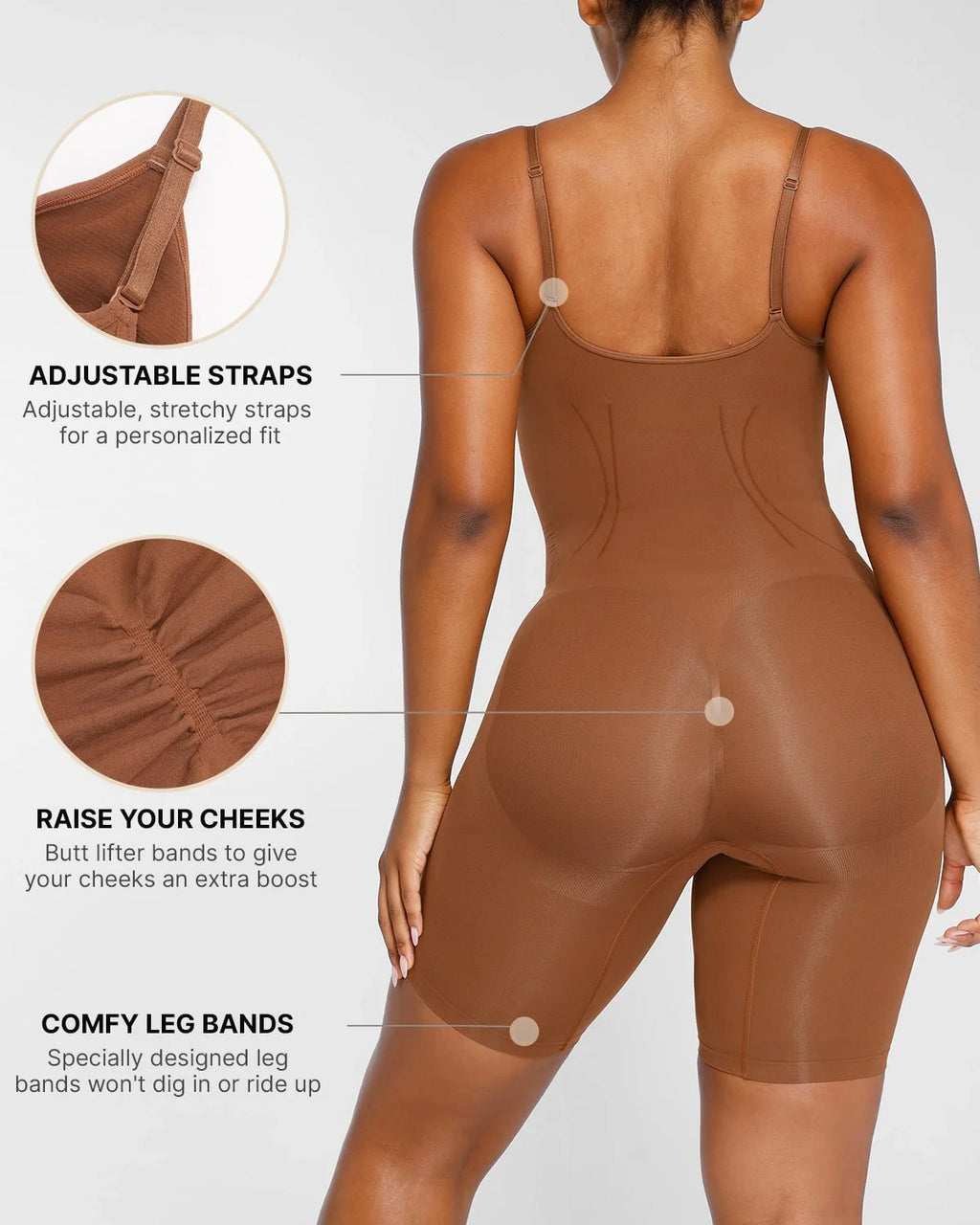 PureForm SkinGlide Seamless Smoothing Bodysuit — CoreFlex™