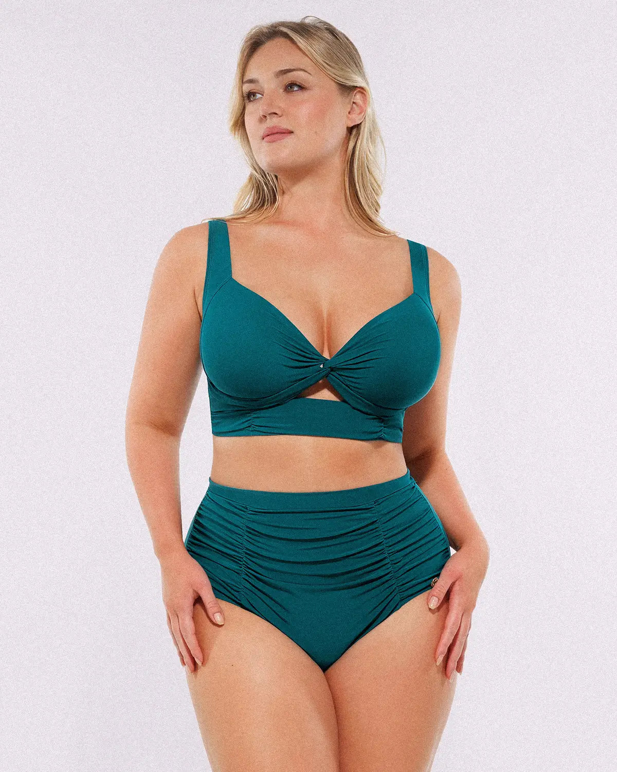 SculptPro Zestaw bikini: góra z wiązaniem i dół z wysokim stanem
