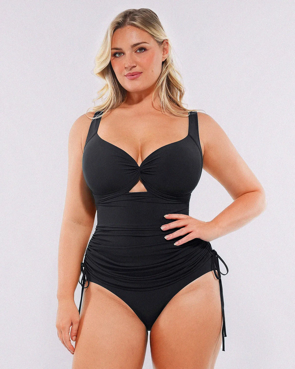 SculptPro All-In-One Mesh Wrap Shaping Swimsuit
