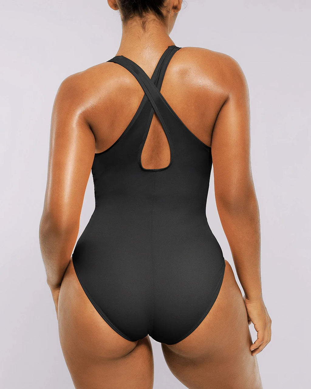SculptPro Bañador corsé escotado con control de abdomen