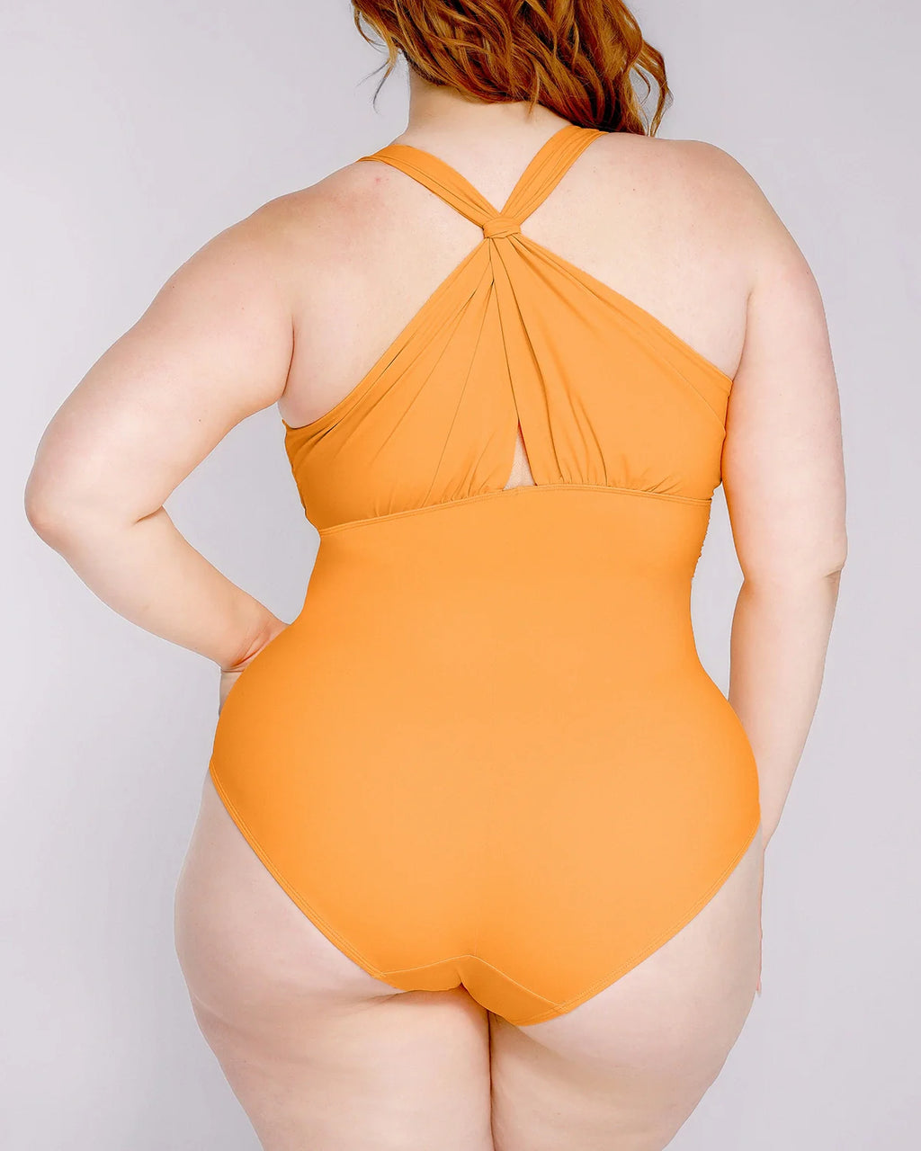 SculptPro Ruched Twist-Front Tummy Control Swimsuit
