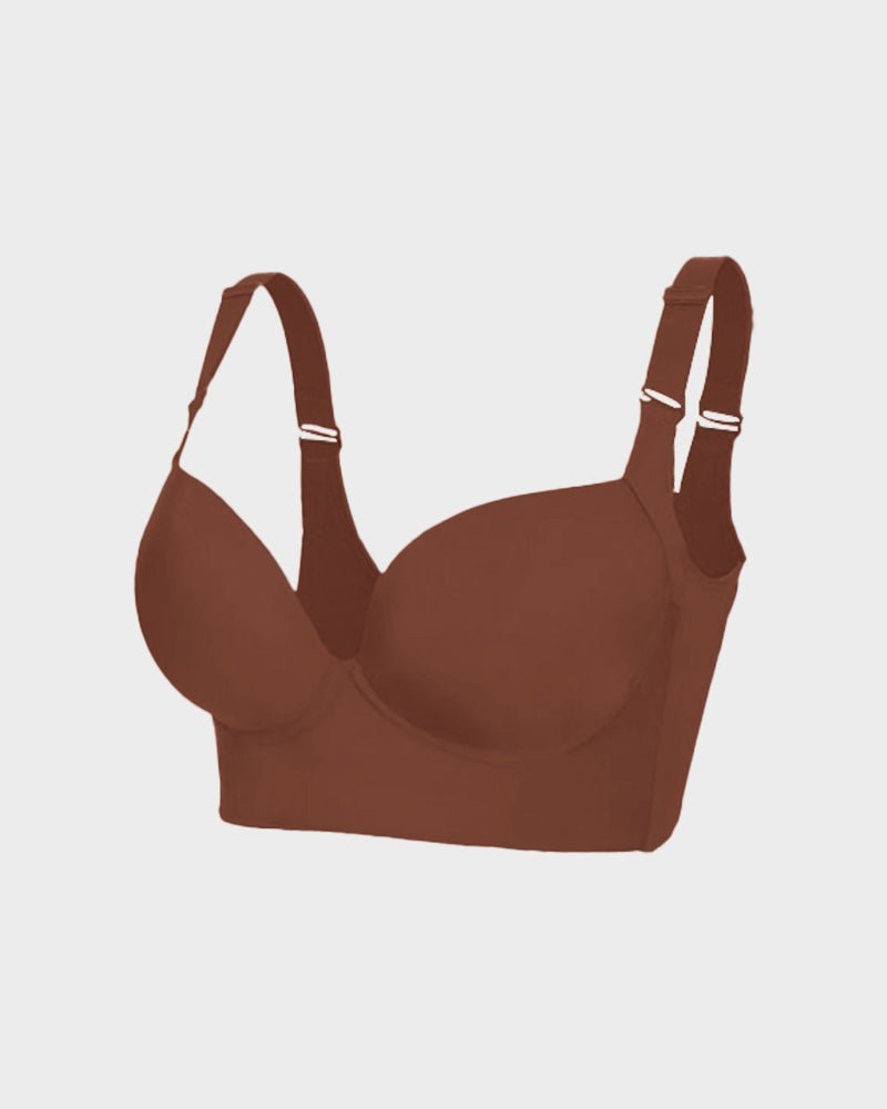 Back Smoothing Underwire Push Up Bra - HerShape Bra