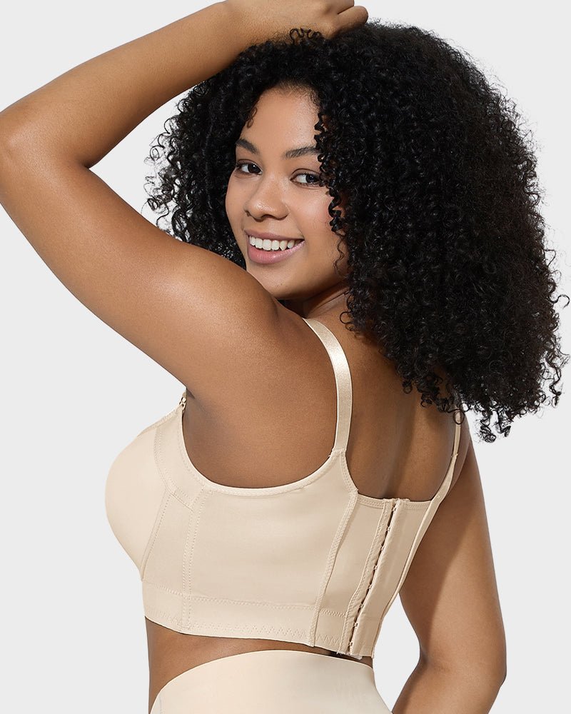Back Smoothing Underwire Push Up Bra - HerShape Bra