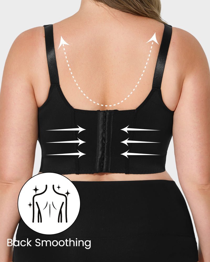 Back Smoothing Underwire Push Up Bra - HerShape Bra
