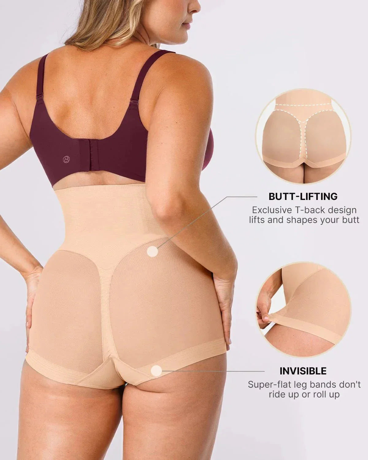 BOOT - YEAH™ MeshSmooth™ Butt - Lifting Brief - HerShape Bra