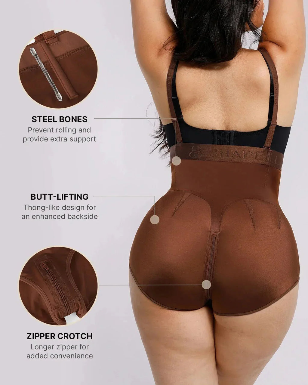 BOOT - YEAH™ SilkSculpt™ High - Waisted Brief - HerShape Bra