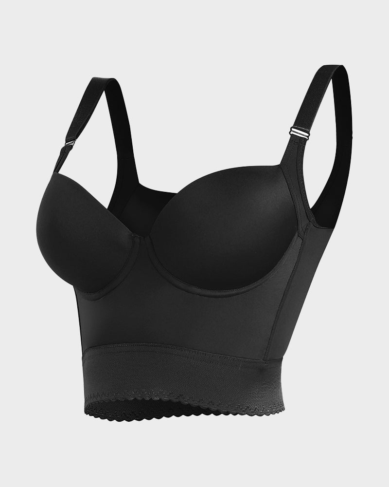 Built - In Shapewear Longline Push - Up Bra - HerShape Bra
