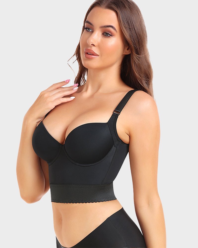 Built - In Shapewear Longline Push - Up Bra - HerShape Bra