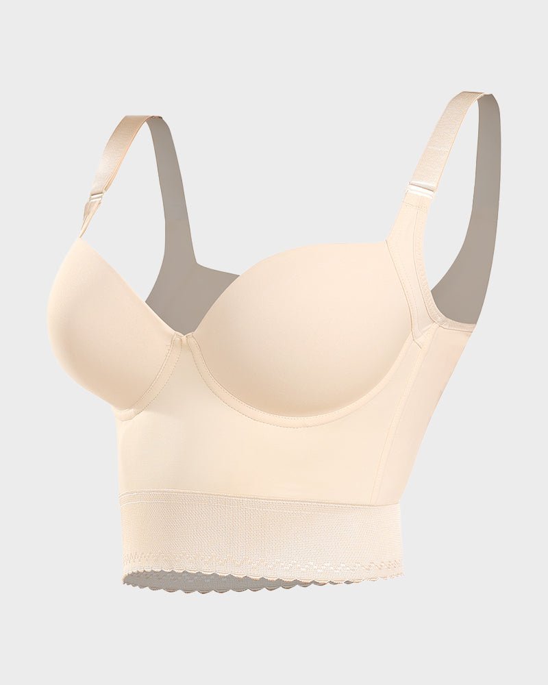 Built - In Shapewear Longline Push - Up Bra - HerShape Bra