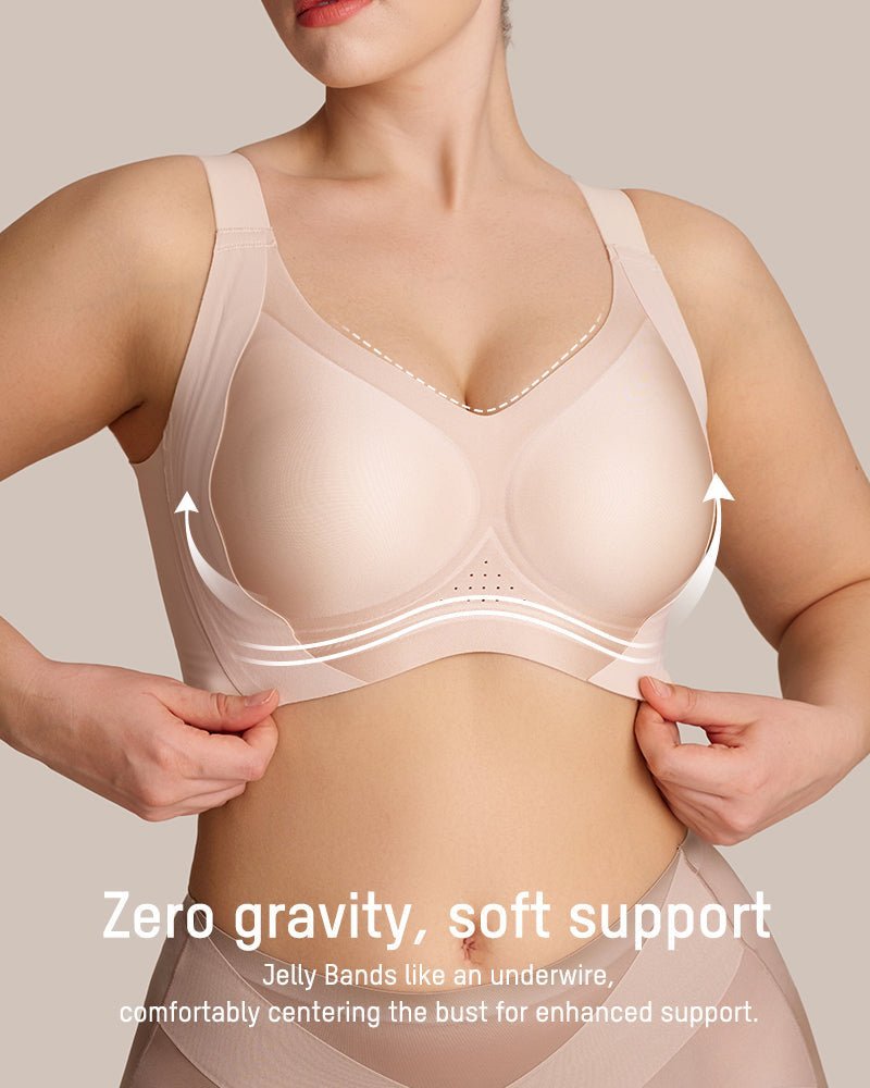 CloudLift™ bra Invisible Wide - Band Wireless Support Bra - HerShape Bra