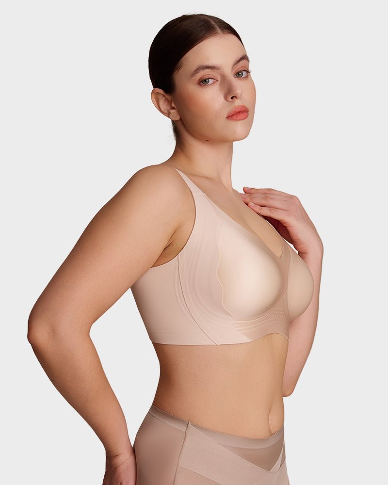 CloudLift™ bra Invisible Wide - Band Wireless Support Bra - HerShape Bra