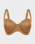 Comfort Push Up Unlined Bra with Removable Straps - HerShape Bra