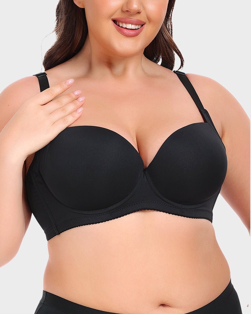 Comfy Smoothing Push - Up T-Shirt Bra - HerShape Bra