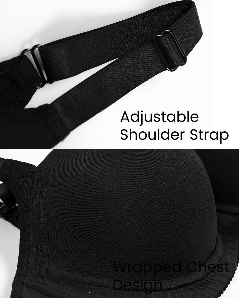 Comfy Smoothing Push - Up T-Shirt Bra - HerShape Bra