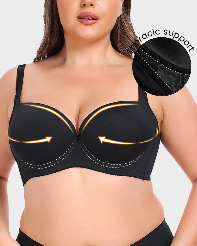 Comfy Smoothing Push - Up T-Shirt Bra - HerShape Bra