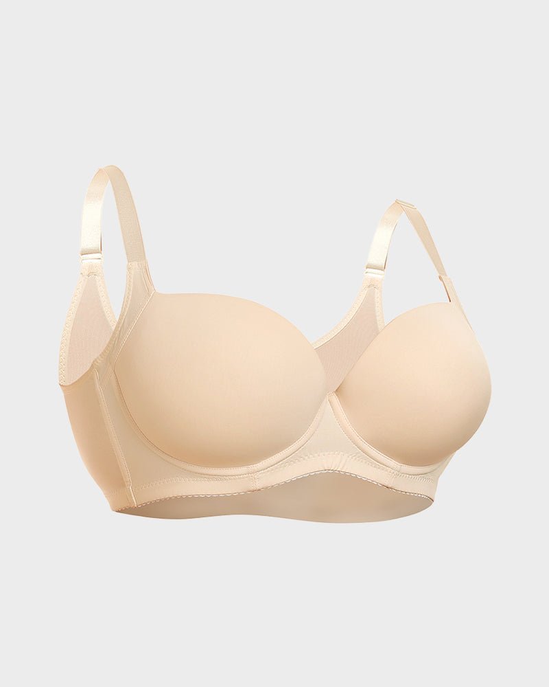 Comfy Smoothing Push - Up T-Shirt Bra - HerShape Bra