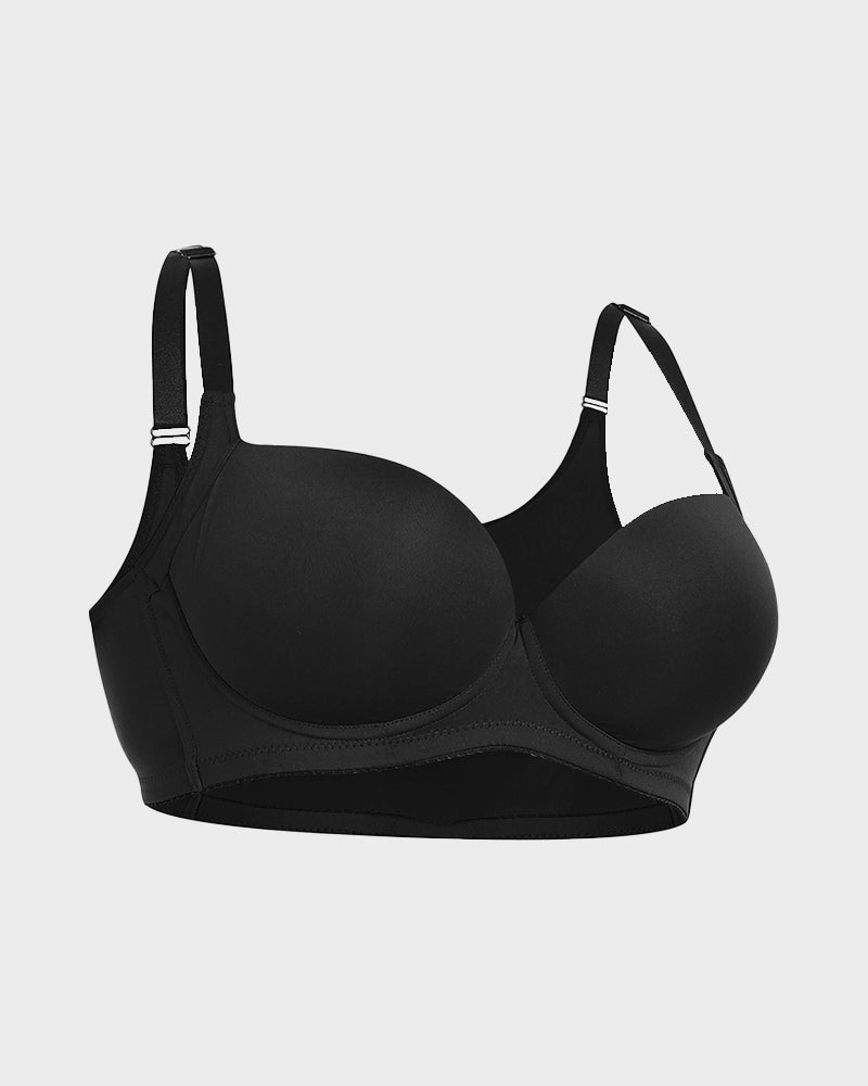 Comfy Smoothing Push - Up T-Shirt Bra - HerShape Bra