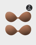 Front Closure Adhesive Invisible Push - Up Bra(2 Pairs) - HerShape Bra