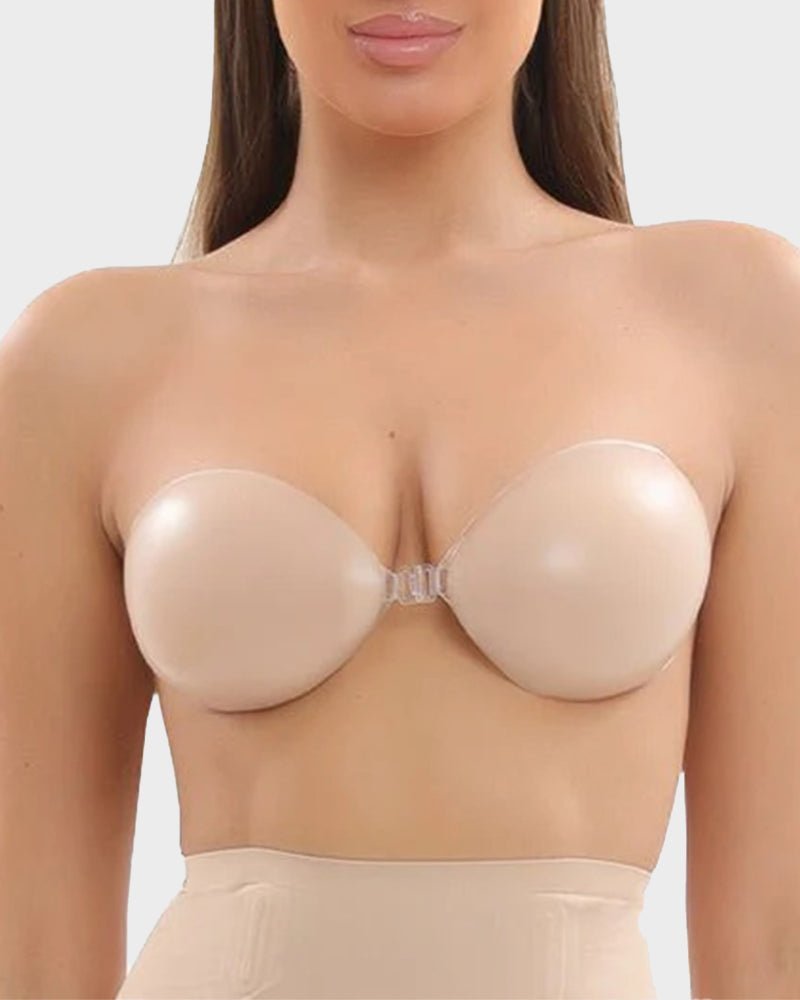 Front Closure Silicone Self - Adhesive Invisible Bra (2 Pack) - HerShape Bra