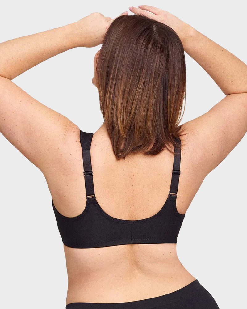 Front - Closure Underwire Print Bra - HerShape Bra