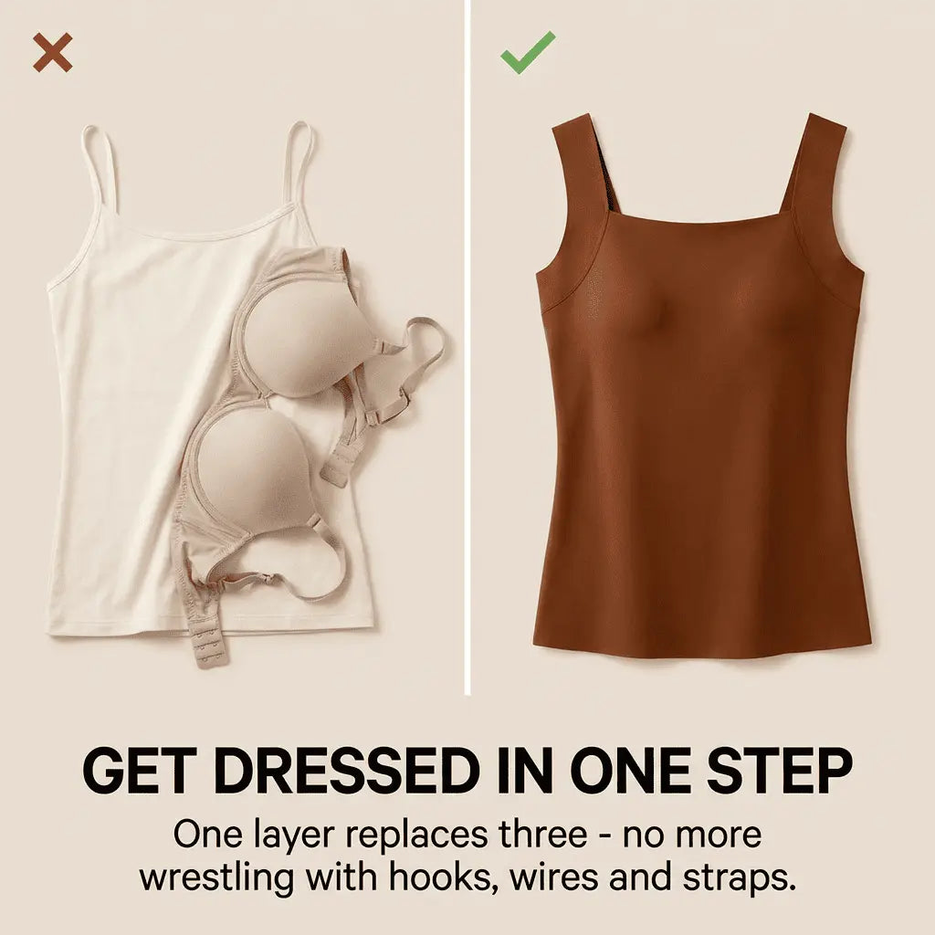 Sculpt Tank with Built-In Bra