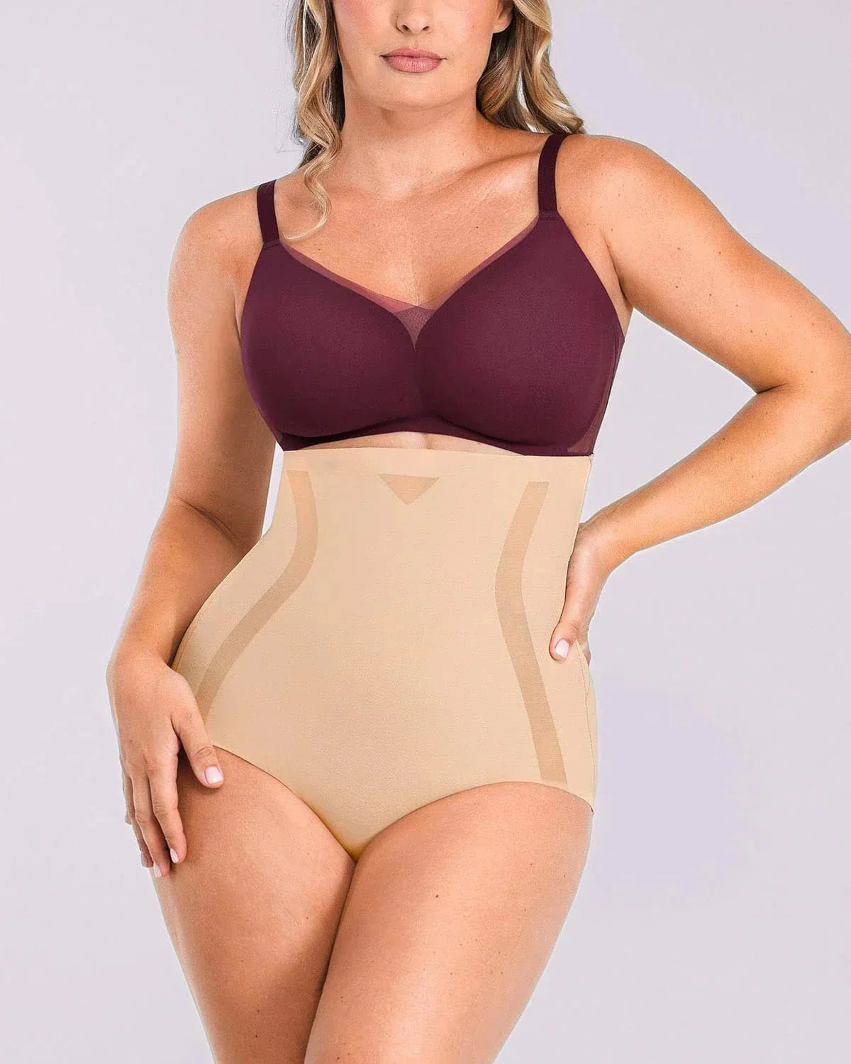 INNER ARMOR™ Contour Comfy High - Waisted Smoothing Brief - HerShape Bra