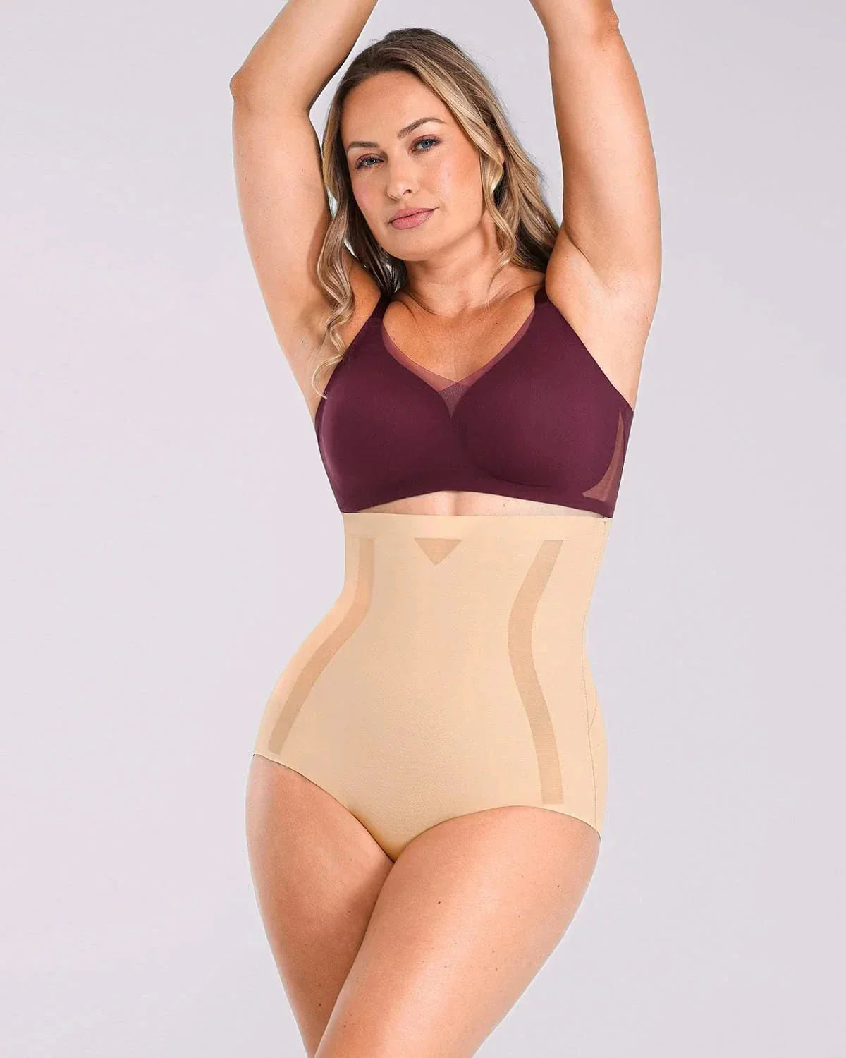 INNER ARMOR™ Contour Comfy High - Waisted Smoothing Brief - HerShape Bra