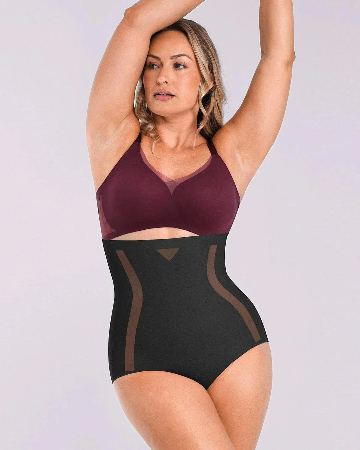 INNER ARMOR™ Contour Comfy High - Waisted Smoothing Brief - HerShape Bra